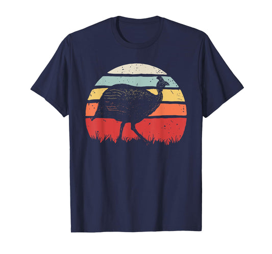 Vintage Retro Guinea Fowl T-Shirt
