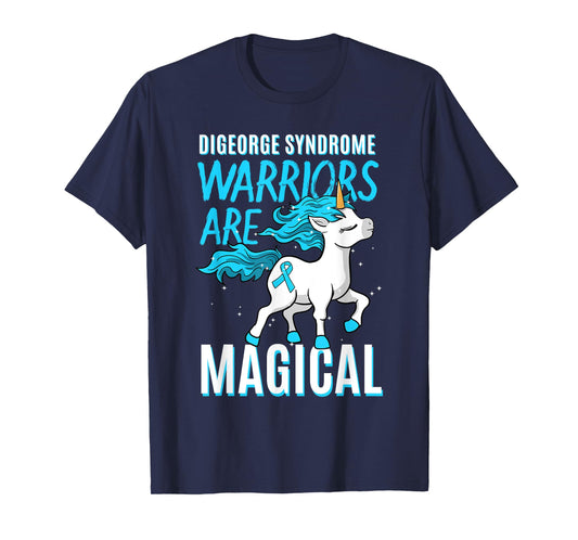 Digeorge Syndrome Awareness 22q11.2 Deletion Unicorn Lover T-Shirt