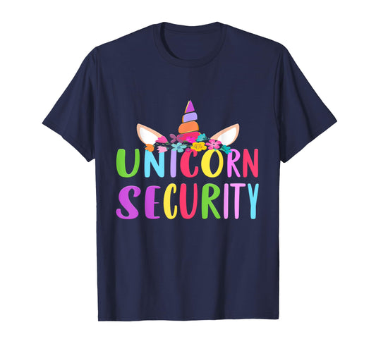 Unicorn Security Adult Unicorn Halloween Costume 2021 T-Shirt