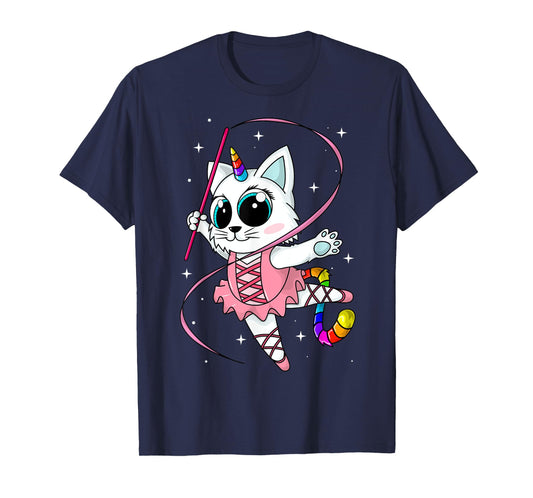 Unicorn Cat Cati Corn Kittycorn Cute Kitty Rainbow Girl Gift T-Shirt