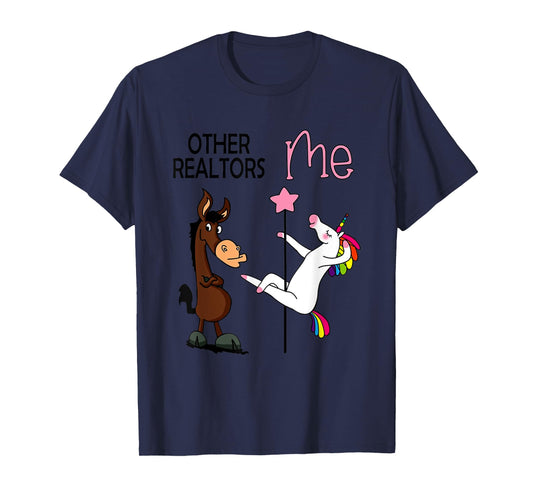 Other Realtors And Me Funny Dance Unicorn Party T-Shirt