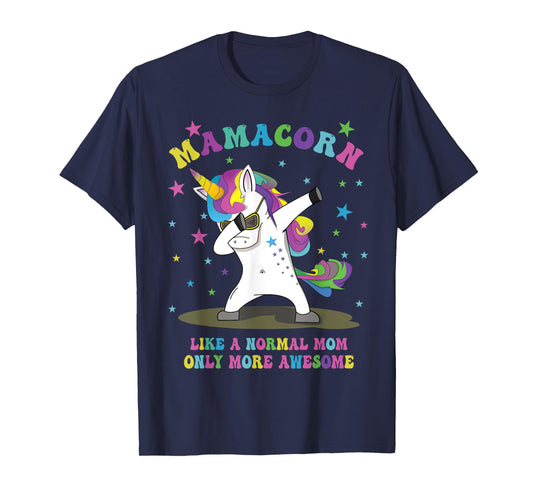 Funny Mamacorn Dabbing Unicorn Mother´s Day Mother Mom T-Shirt