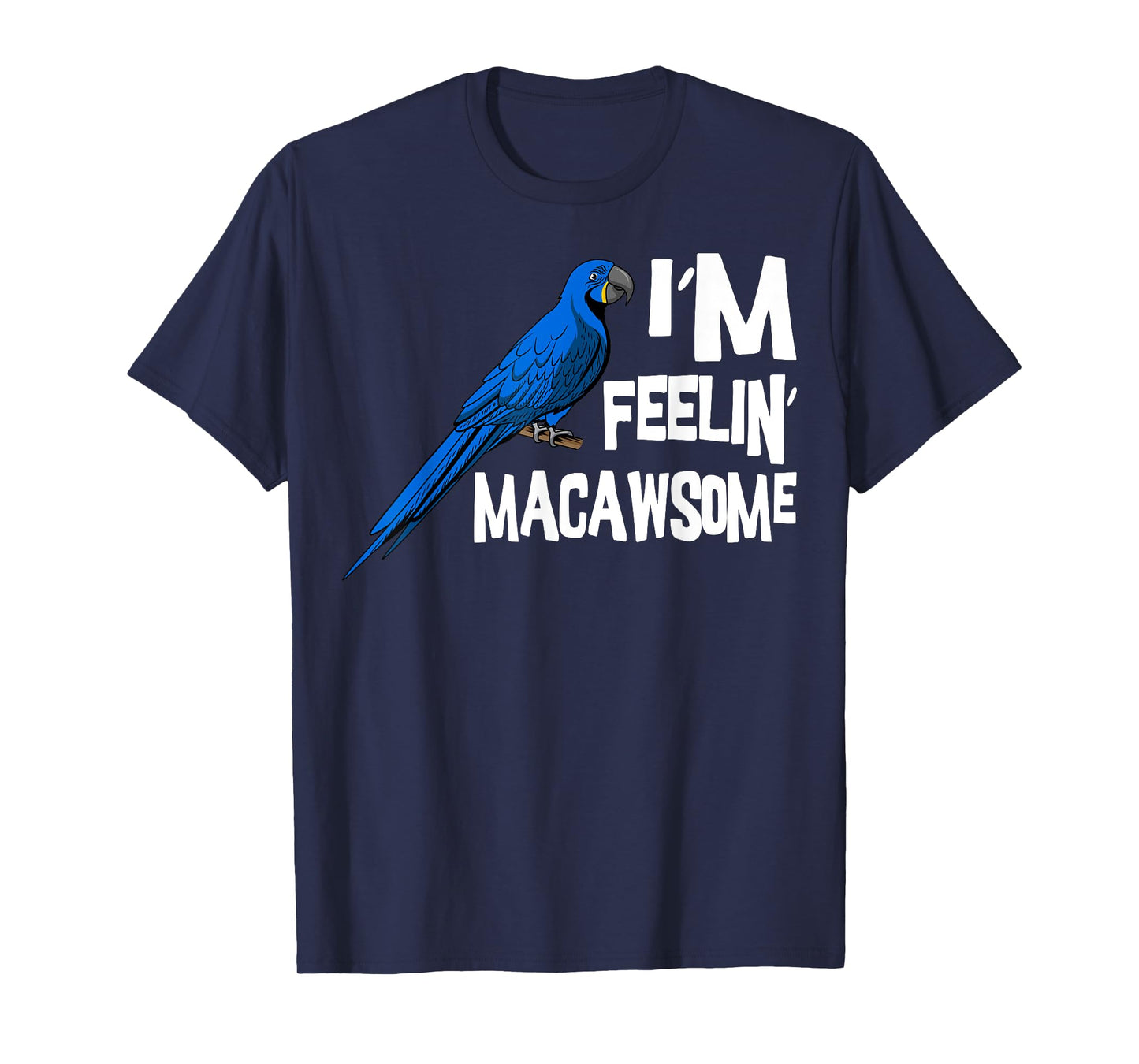 Macaw Parrot Blue Parakeet Tiel Quarrion Cage Bird Cockatoo T-Shirt