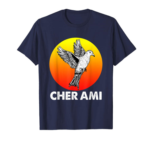 Cher Ami World War Hero Carrier Pigeon T-Shirt