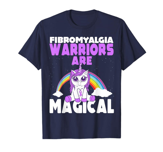 Fibromyalgia Awareness Warriors are magical Unicorn T-Shirt