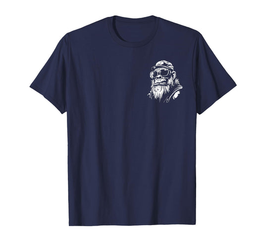As Far As I Know I'm Delightful Funny Monkey Saying 2 Sided T-Shirt