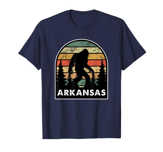 Arkansas and a Bigfoot, or a Sasquatch T-Shirt