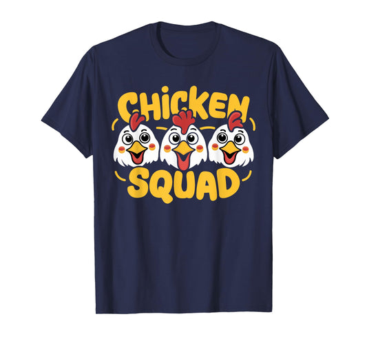 Chicken Squad TShirt for Chicken Lover Shirt | Cool Chicken T-Shirt