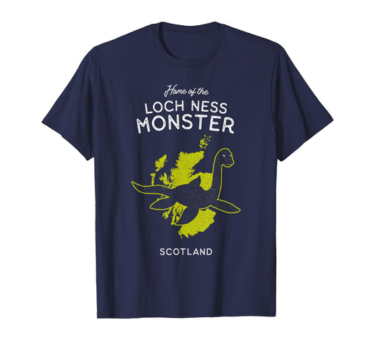 Home of the Loch Ness Monster – Scotland UK Cryptid T-Shirt