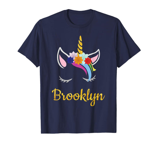 Brooklyn Unicorn Name Shirt for Brooklyn T-Shirt