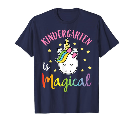 Teacher Student Senior Kindergarten Is Magical Happy Shirt T-Shirt