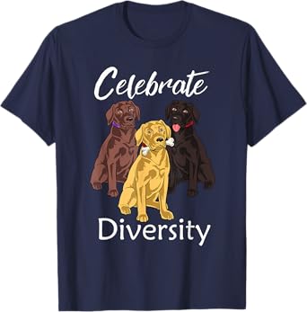 Labrador Retriever Diversity Gift Yellow Lab Gift T-Shirt