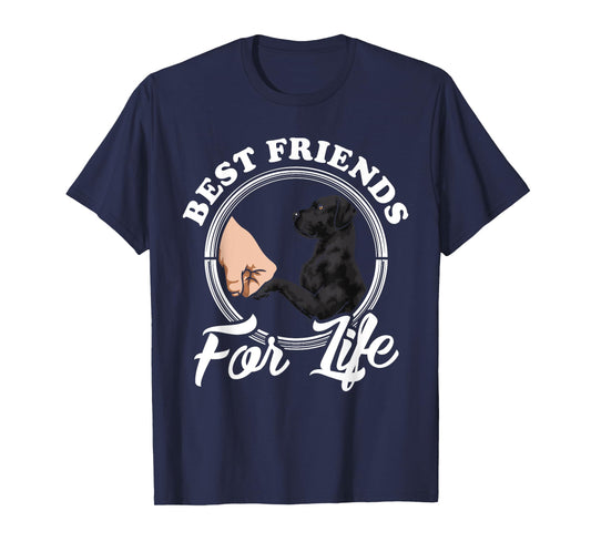 Black Labrador Dog Design Funny Black Lab Lovers T-Shirt for Men Women Kids