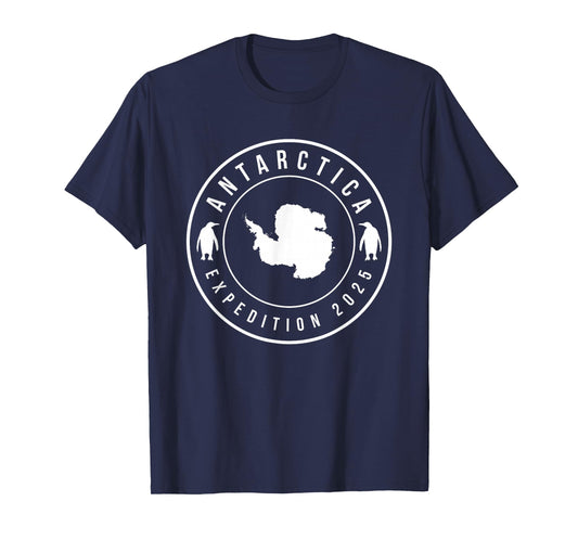 Antarctica Expedition 2025 - Artic Travel Souvenir Retro T-Shirt