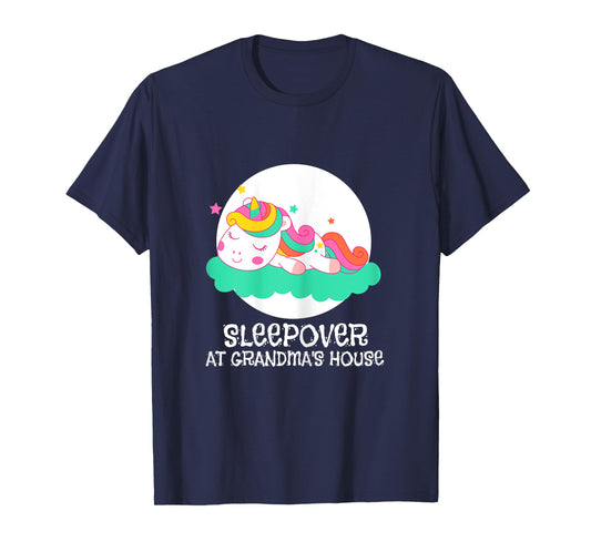 Sleepover at Grandma's Unicorn T-Shirt