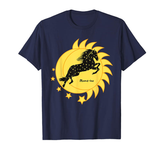 Cute Mane-iac Celestial Horse Dancer Girls Graphic T-Shirt