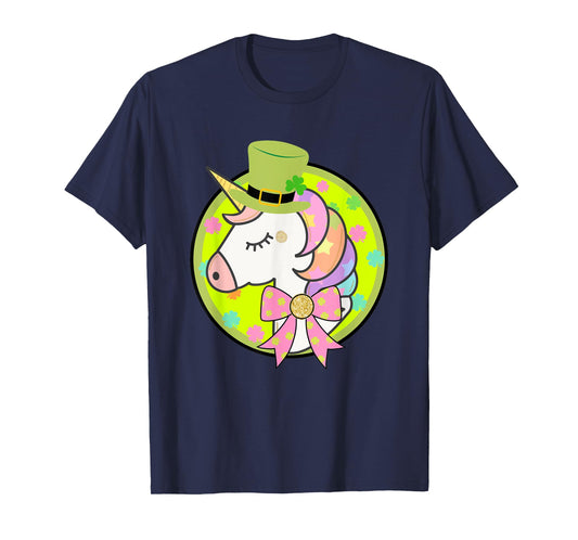 St. Patricks Day Magical Unicorn Shrit T-Shirt