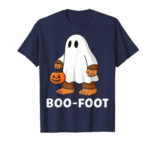Boo-Foot Spooky Bigfoot Halloween T-Shirt