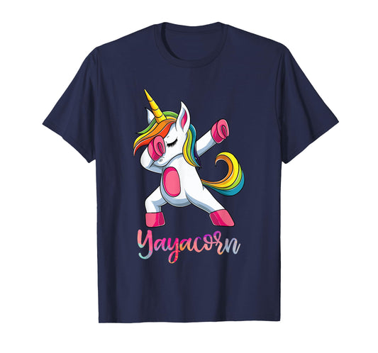 Yayacorn Yaya Unicorn Shirt, Mothers Day Greek Grandma T-Shirt
