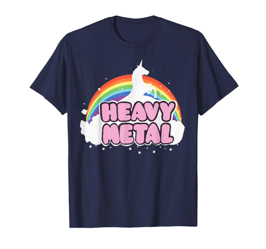 Heavy Metal Unicorn Music Ella Lopez T-Shirt