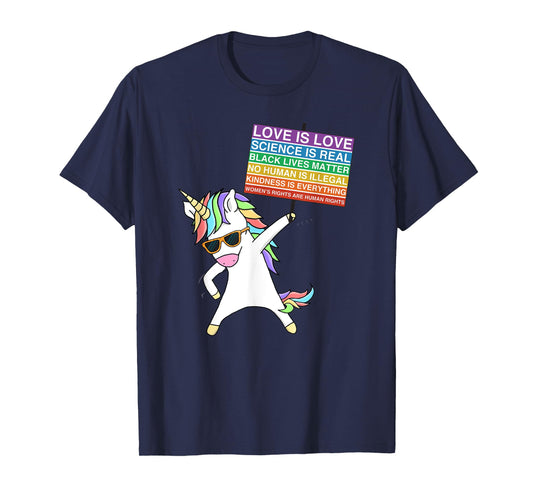 Social Justice Unicorn Protest Womens Equality Egalitarian T-Shirt