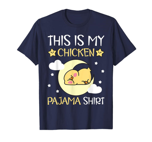 Cute PJ Teen Boys Girls PJs Funny This Is My Chicken Pajama T-Shirt