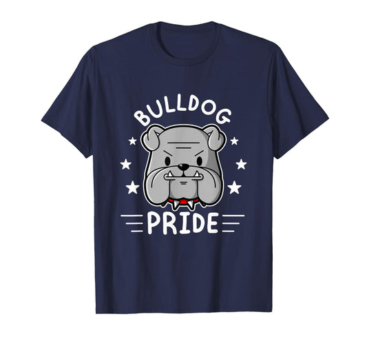 Bulldog Mascot Shirt English Bulldog Pride And Loyalty T-Shirt