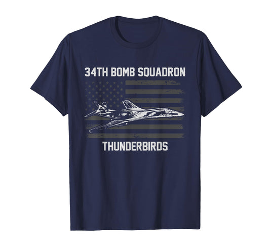 34th Bomb Squadron Thunderbirds T-Shirt