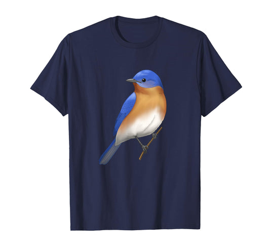 Eastern Bluebird Bird Lover Gift T-Shirt