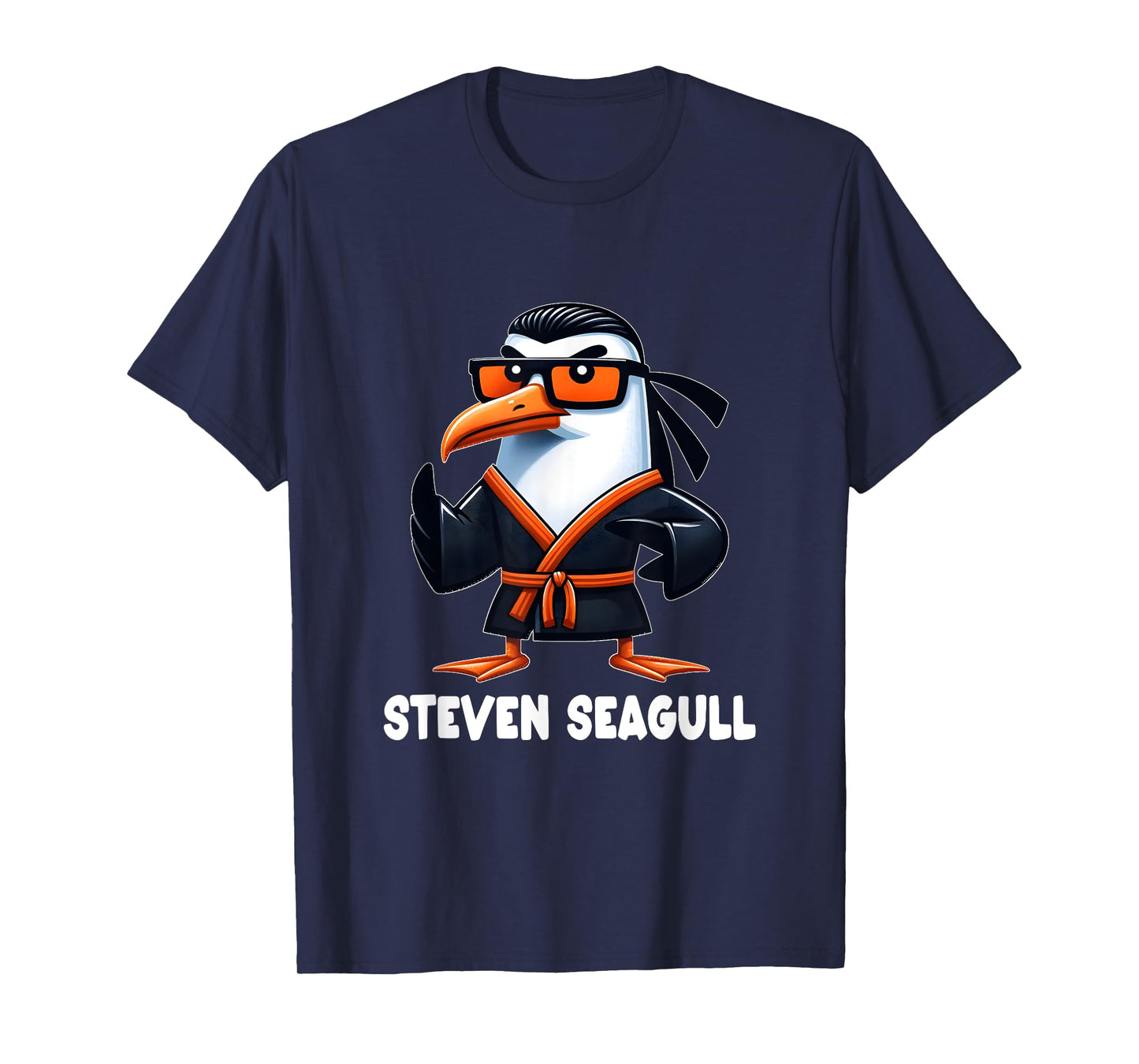 Steven Seagull Funny Martial Arts Lover T-Shirt T-Shirt