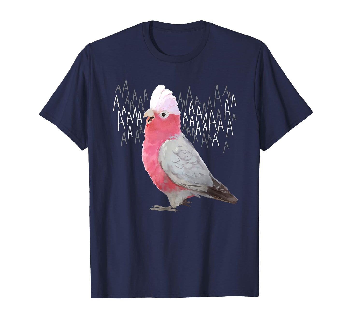 Screaming Galah Rose-Breasted Cockatoo T-Shirt