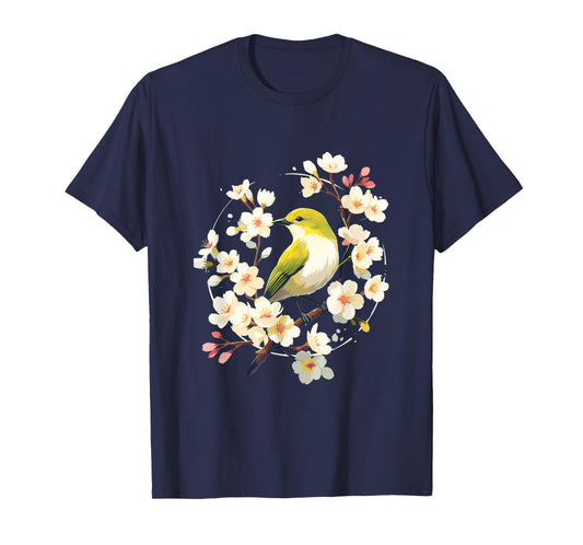 Cherry Blooms & Mejiro Moments: A Spring Affair T-Shirt