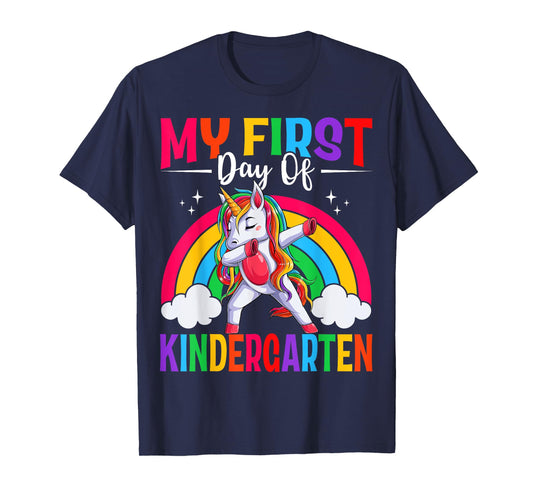My First Day Of Kindergarten Unicorn Kindergarten Team Girls T-Shirt