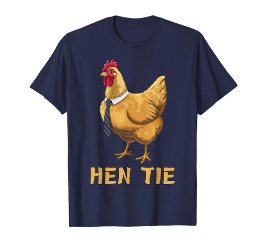 Hen Tie Funny Chicken Anime Lover Shirts Humor Graphic Tees T-Shirt