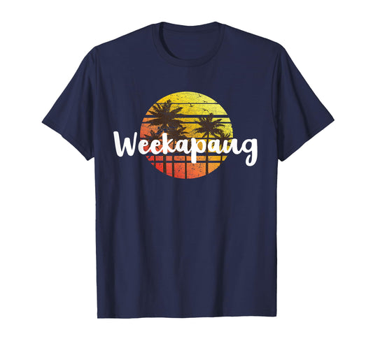 WEEKAPAUG Beach Sunset Vacation Souvenir Shirt T-Shirt for Men Women Kids