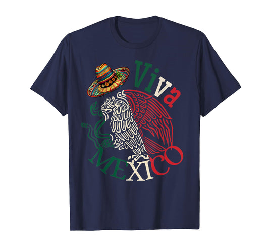 Mexican Independence Day Mexico Eagle Mexico Viva Mexico Women Kids Men T-Shirt