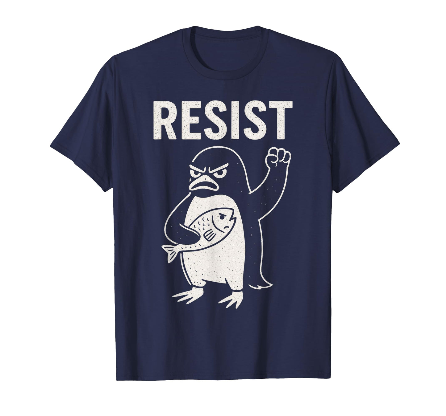 Penguin Resist Penguins Protest T-Shirt