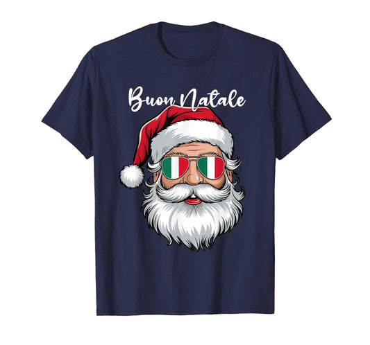 Buon Natale Italian Family Christmas, Italy Pride Holiday T-Shirt