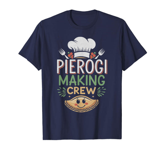 Pierogi Making Crew Christmas Shirt – Funny Polish Xmas Tee T-Shirt