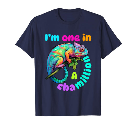 Chameleon Cute Lizard Saying Pun Kids Boys Toddlers T-Shirt