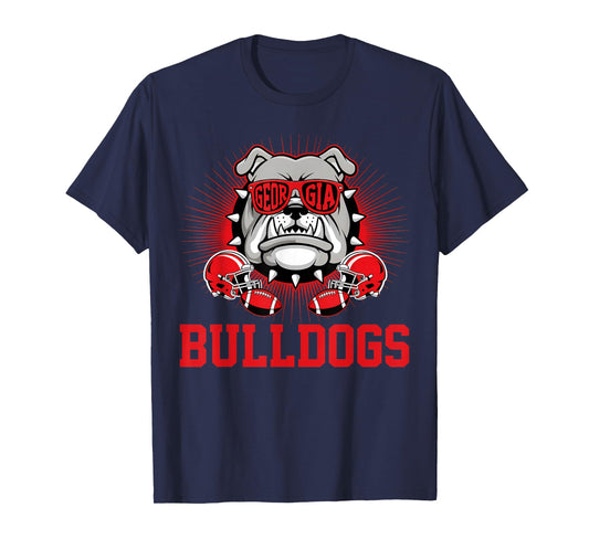 Retro Bulldogs Tees Cute Bulldogs Gifts Men Women Boy Kids T-Shirt