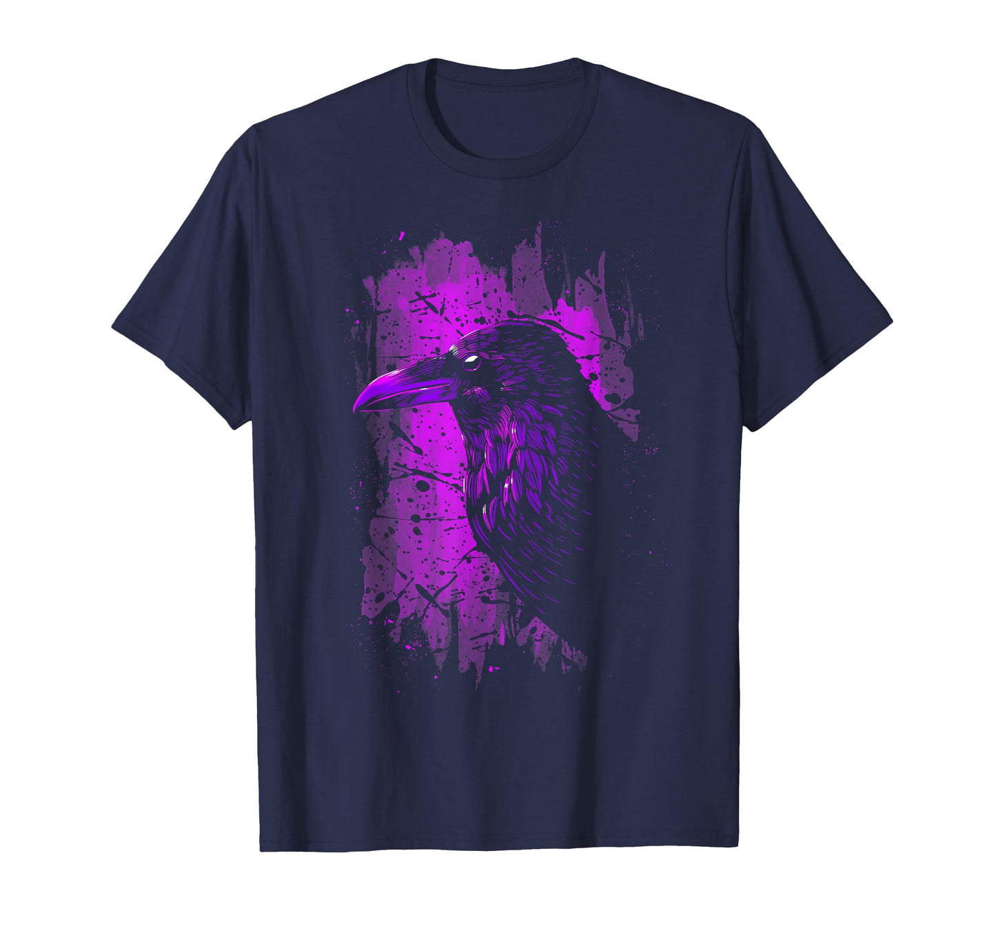 Crow purple colour T-Shirt