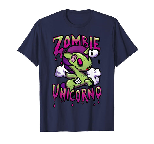 Tokidoki Halloween Zombie Unicorno Milo Portrait T-Shirt