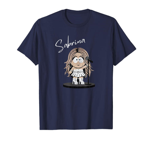 Girl Retro Sabrina First Name Groovy Beach T for Women T-Shirt