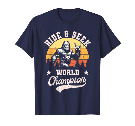 Bigfoot Hide And Seek World Champion T-Shirt