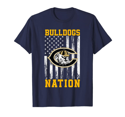 Camden Bulldogs Logo Nation HS T-Shirt