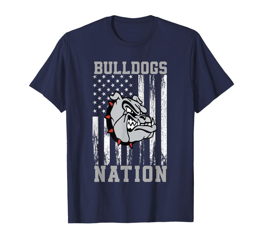 Columbus Grove Bulldogs Logo Nation HS T-Shirt