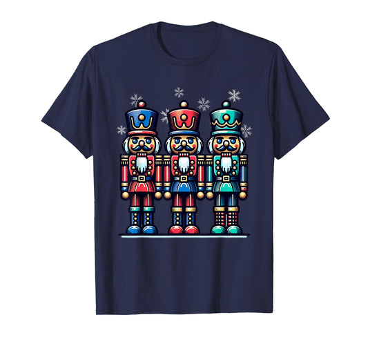 Christmas Nutcracker Men Women Nutcrackers Xmas T-Shirt