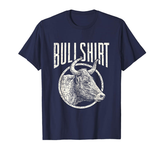 Funny This Is My Bull Shirt Casual Shirt T-Shirt