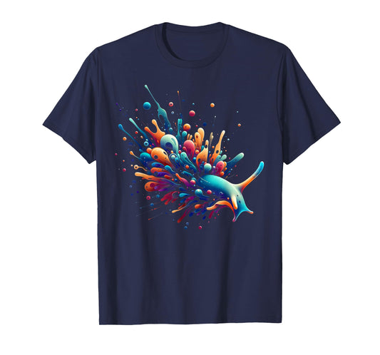 Nudibranch Minimalist and Vibrant Style Christmas Birthday T-Shirt